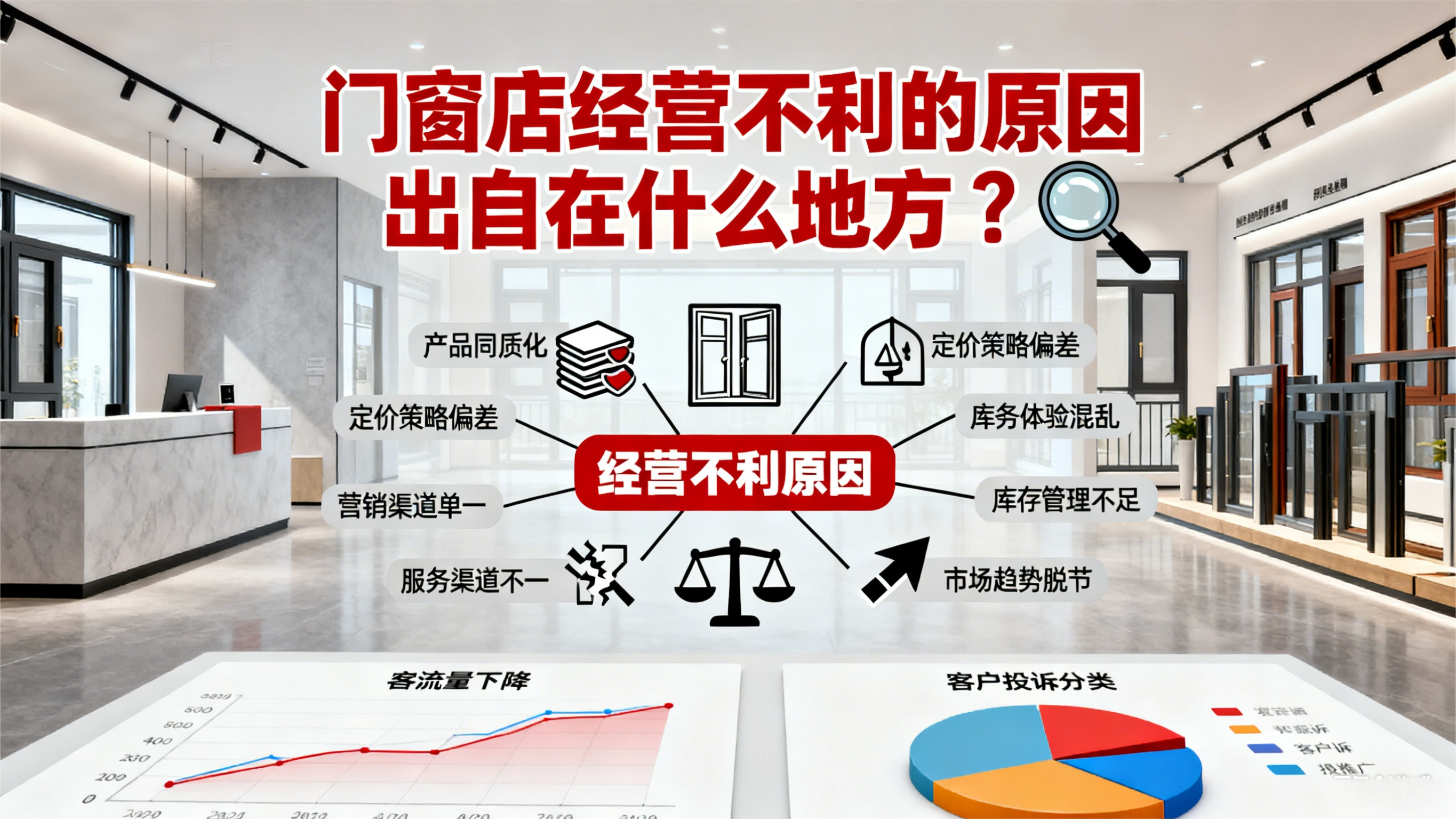 門(mén)窗店經(jīng)營(yíng)不利的原因出自在什么地方？